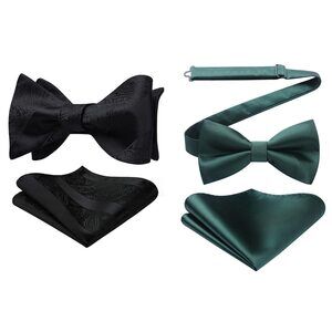 9736 Bow Ties Floral Self Tie Bow Tie & Pre-tied Bow Tie